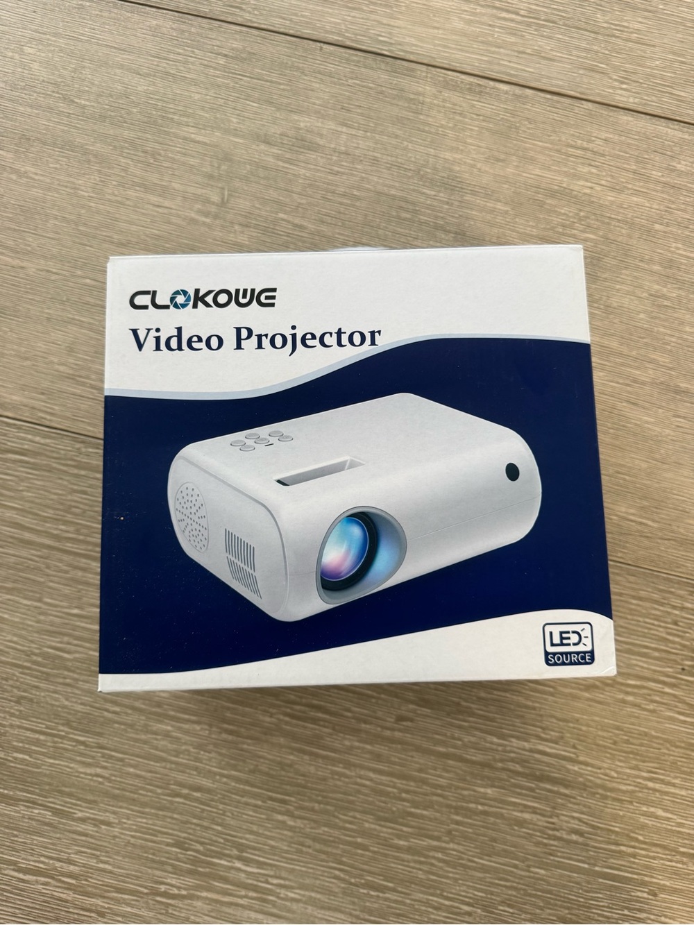 White LED Video Projector - Compact Home Theater